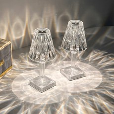 水晶室內裝飾氣氛燈, 2個