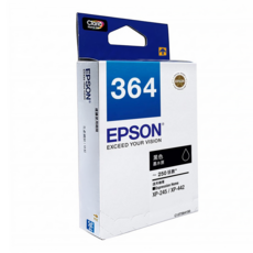 EPSON NO.364 原廠墨水匣 T364150, 黑色, 1個