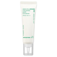 INNISFREE 台灣公司貨 綠茶玻尿酸保濕防曬精華 SPF50+ PA++++, 50ml, 1條