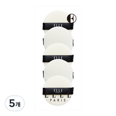 ELLE PARIS 국내산 파우더 미니 퍼프 5p, 5개, 무량