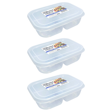 NAKAYA 深型保存盒 K642, 1個容器 + 1個蓋子, 3個