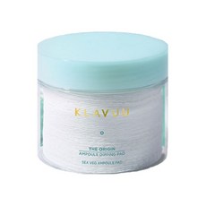KLAVUU 克拉優 珍珠原生保濕安瓶 去角質淨膚棉, 50片, 1罐