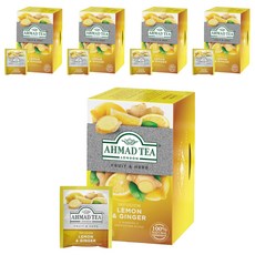 아마드티 레몬 진저티, 2g, 20개입, 5개