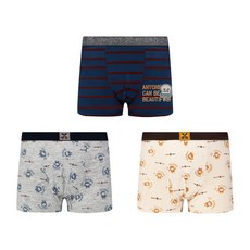 mrkids 男童Class四角內褲3件組