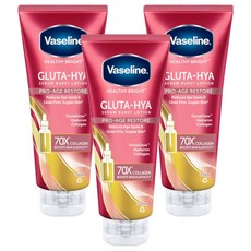 Vaseline 凡士林 水光膠原精華凝乳, 330ml, 3件