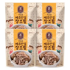 키즈본 제주안심장조림, 4개, 돼지고기, 120g