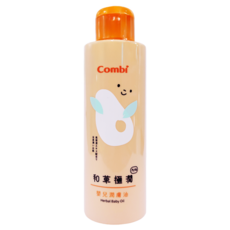 Combi 康貝 和草極潤嬰兒潤膚油 150ml 日本植萃配方 保濕滋養舒緩調理 無添加, 1瓶
