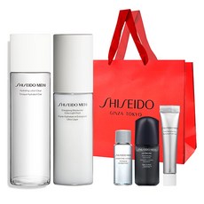 시세이도 맨 하이드레이팅 로션 클리어 150ml + 라이트 플루이드 100ml + 맨세럼 10ml + 맨라이트플루이드 7ml + 맨아이크림 5ml + 쇼핑백 세트, 1개