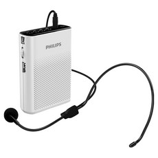 PHILIPS 飛利浦 隨身無線藍牙教學擴音機, SBM206WT/96, 白色, 1個