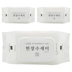 살림비책 일회용 뽑아쓰는 세제일체형 한장수세미, 40개입, 3개