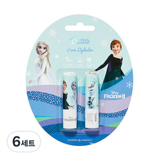 퓨토 디즈니 겨울왕국2 립밤 2종 세트, 6세트