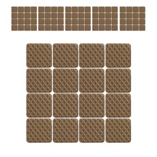 All Day Lab 防滑防噪音EVA方形保護貼, 96個, 棕色(小)