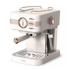 Cozii 廚膳寶 20bar義式蒸汽奶泡咖啡機, 米白色, CO-280K