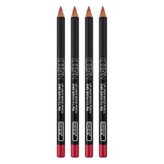 로쎄앙 립라이너 우드 펜슬 4 x 150 mm, 09호레드코랄, 4개