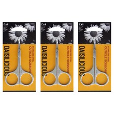 카이 데이지 큐티클가위, 혼합색상, 3개