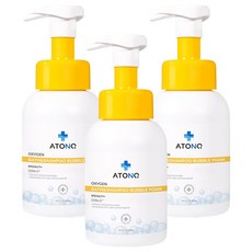 ATO N O2 嬰幼兒用 第2代 活氧神經醯胺 沐浴洗髮泡沫慕斯, 3個, 300g