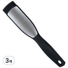 vuca 雙面不鏽鋼Pro足部清潔去角質器, 3個, 1件