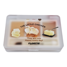 FLORTTE 花洛莉亞 三色遮瑕膏 可愛頌系列 附刷子 3.9g, 沒煩惱, 1個