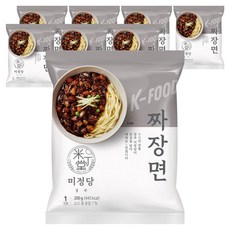 미정당 짜장면 200g, 8개