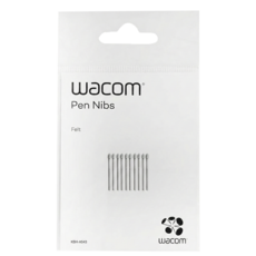 wacom 毛氈筆芯 ACK-222-13 10入, 1個, 灰色