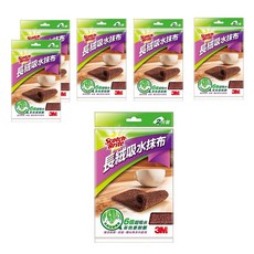 3M Scotch-Brite 百利 長絨吸水抹布, 6包