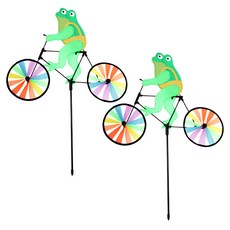 LivingDA 自行車風車(青蛙)2 件, 2個