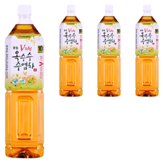 광동 V라인 옥수수 수염차, 1.5L, 4개