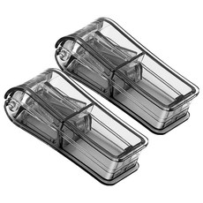 Nesting Home 迷你藥丸切藥器 透明黑, 2個