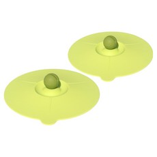 베링 실리콘 전자렌지 냉장고 간편 그릇뚜껑, 혼합색상, 2개