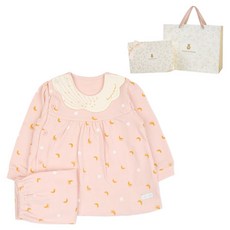 ORGANICMOM 幼兒 Lesen 長袖內衣 1 套上下裝 MGZL9B09 + 禮物袋 + 購物袋