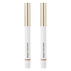 하트퍼센트 비건뷰티 도트 온 무드 립펜슬 0.8g, 18피그로즈, 2개