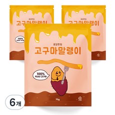 共鳴一口韓國產海南地瓜乾 1組, 6個, 70g