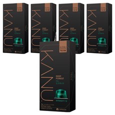 카누 바리스타 머신 전용 캡슐커피 딥포레스트, 9.5g, 10개입, 5개