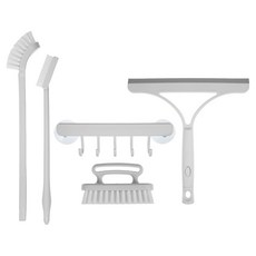 comet 浴室清潔刷 5件組, 白色, 1組