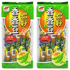 統記食品 恰好香香豆 原味, 330g, 2袋