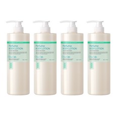 하라즈 퍼퓸 바디로션 퓨어코튼향, 1L, 4개