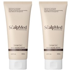 스칼프메드 골드바이옴 단백질 헤어 트리트먼트, 200ml, 2개