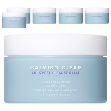 리더스 카밍 클리어 밀크 클렌즈 밤, 6개, 180ml