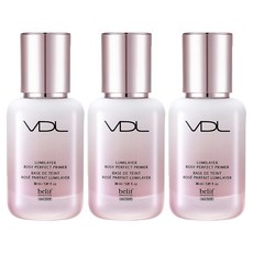 VDL 玫瑰貝殼防曬妝前乳 30ml, 單色, 3瓶