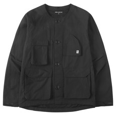 NEPA 實用釣魚開襟衫夾克 FJC0653, 黑色