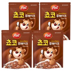 포스트 쵸코후레이크 시리얼, 600g, 4개