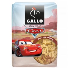 西班牙 GALLO 公雞牌 汽車總動員造型義大利麵, 300g, 1包