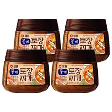 Sempio 膳府 韓式大醬 花蟹口味，大醬鍋專用調味醬，450g, 4罐