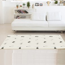 리빙코디 발코니 & 다용도 리빙매트 2p, 키튼