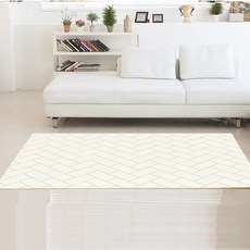 리빙코디 아동용 다용도 발코니 놀이방매트 2P, 헤링본