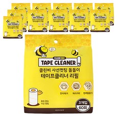 Nature Living Clean B 斜切式黏毛滾輪膠帶清潔器補充包 3入, 12個