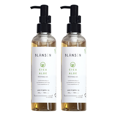 BLANSEN 積雪草&蘆薈舒緩凝膠, 200g, 2瓶
