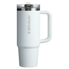 스탠리 퀜처 프로투어 플립스트로 텀블러, 프로스트 화이트, 887ml, 1개