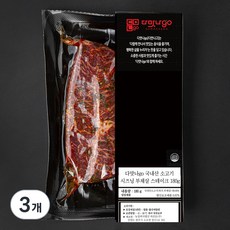 다맛나고국내산 소고기 시즈닝 부채살 스테이크 (냉장), 3개, 180g