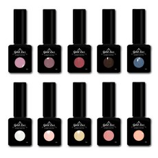 彩色光感指甲油 10款組 10ml, 混色, 10g, 10瓶